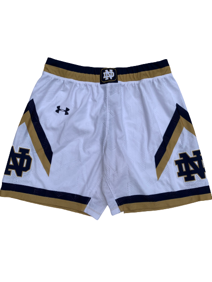 T.J. Gibbs Notre Dame Game Worn Shorts (Size L)