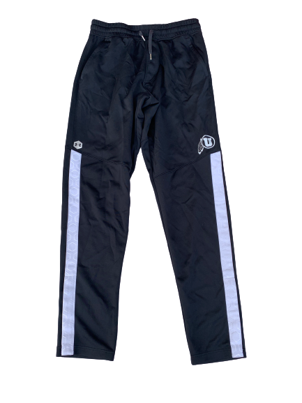Demari Simpkins Utah Football Travel Sweatpants (Size M)