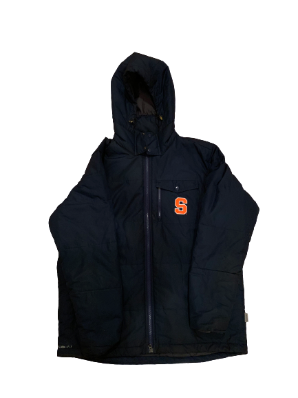 Ervin Phillips Syracuse Football Team Issued Winter Coat (Size XL)