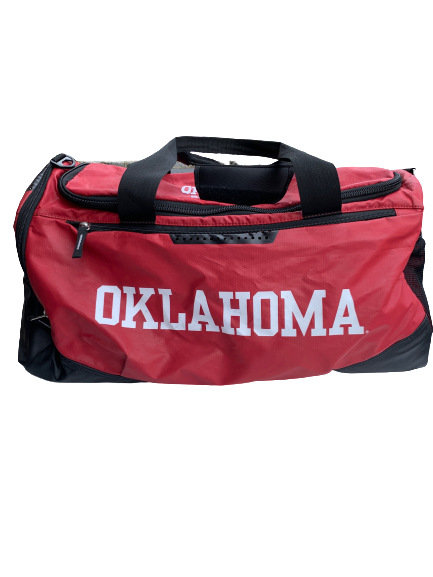 James Fraschilla Oklahoma Basketball Duffle Bag with 