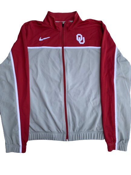 James Fraschilla Oklahoma Basketball Full Zip Jacket (Size L)