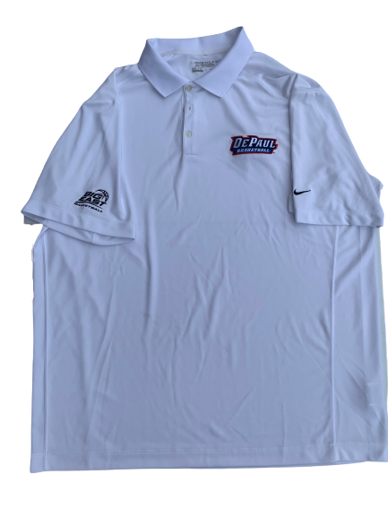 Max Strus DePaul Basketball "BIG EAST" Polo Shirt (Size XXL)