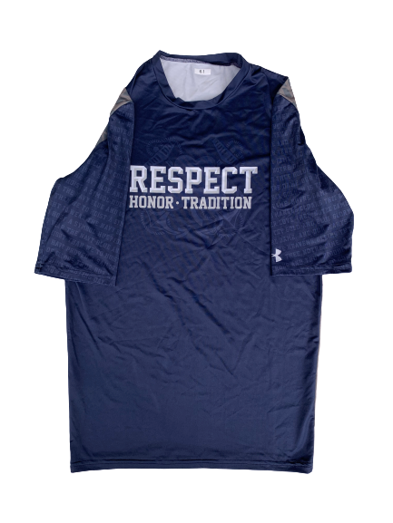 Scott Daly Notre Dame Football Compression Shirt (Size XL)