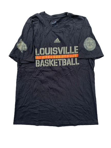 Ryan McMahon  Louisville Basketball "Celebrating Black Culture" Shooting Shirt (Size L)