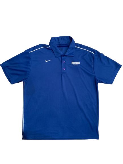 Chad Zurcher Memphis Baseball Polo Shirt (Size L)