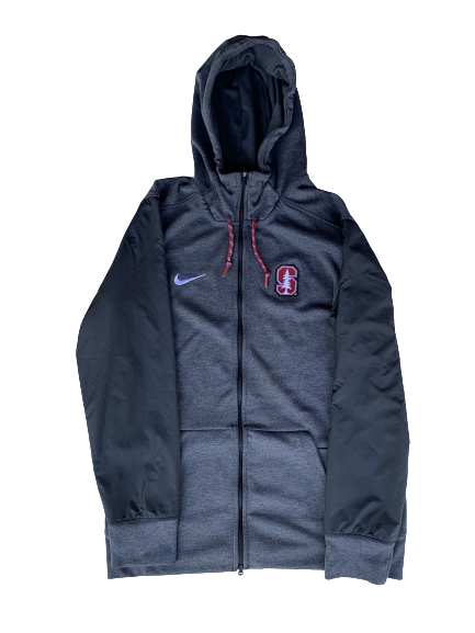 Ben Edwards Stanford Football Full Zip Jacket (Size L)