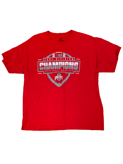 Danny Vanatsky Ohio State Football 2019 B1G East Division Champions Shirt (Size XL)