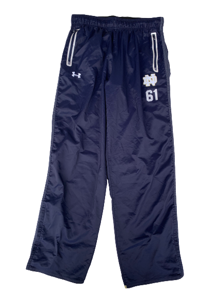 Scott Daly Notre Dame Football Parachute Pants with 