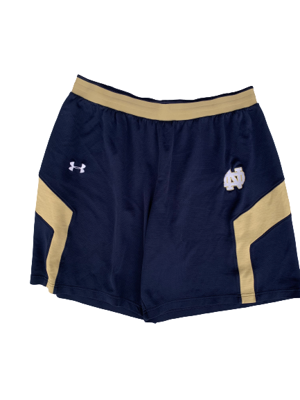 Scott Daly Notre Dame Football Workout Shorts (Size XL)