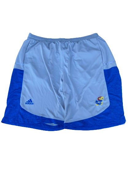 Udoka Azubuike Kansas Basketball Workout Shorts (Size XXLT)