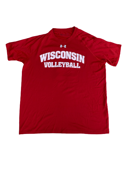 Tionna Williams Wisconsin Volleyball T-Shirt with 
