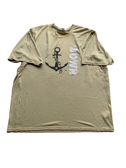 Jared Southers Vanderbilt Football "Anchor Down" NIKE T-Shirt (Size 3XL)