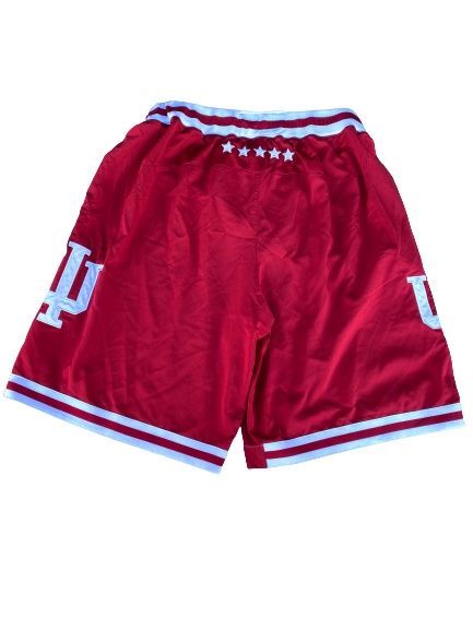 Max Bielfeldt Indiana Basketball Game Worn Shorts (Size XXL)