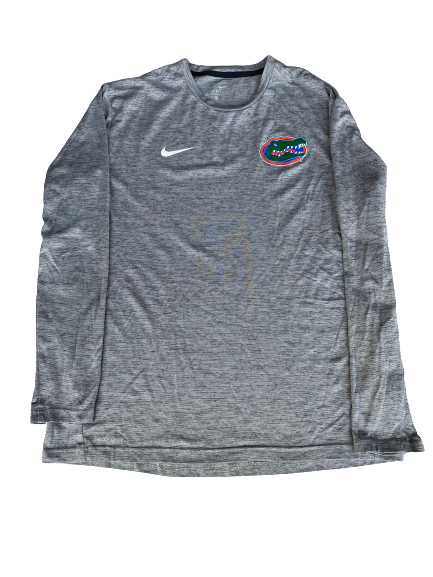 Nick Oelrich Florida Football Team Issued Long Sleeve Shirt (Size L)