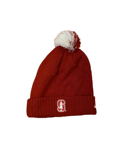 Thomas Schaffer Stanford Football Team Issued Beanie Hat