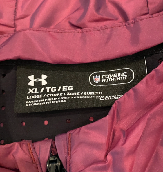 Chris Worley NFL Combine Player Exclusive Jacket (Size XL)