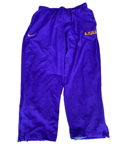 Garrett Brumfield LSU Football Team Issued Sweatpants (Size XXXL)