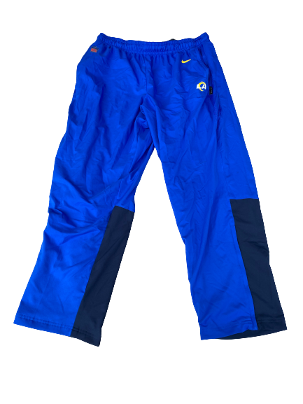 Treymane Anchrum Jr. Los Angeles Rams Team Issued Sweatpants (Size XXXL)