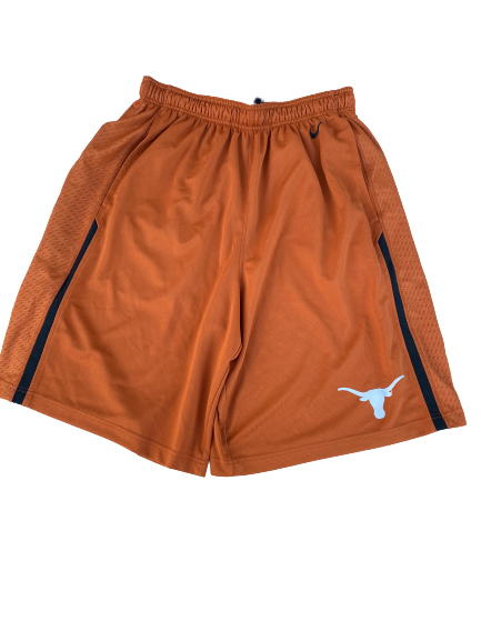 Dylan Haines Texas Football Team Issued Workout Shorts (Size XL)