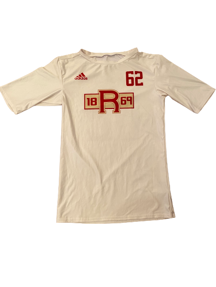 Matt Sportelli Rutgers Football Player Exclusive Compression Workout Shirt (Size XL)