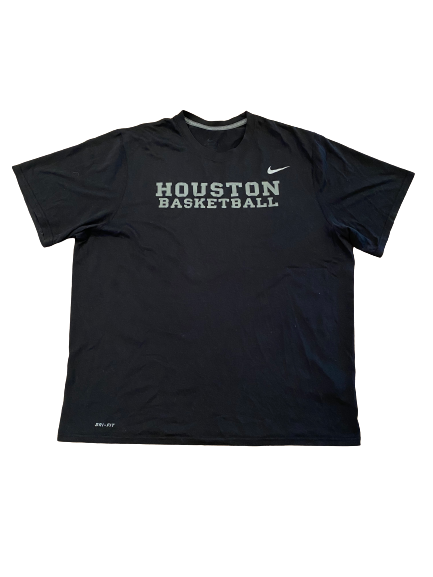 LeRon Barnes Houston Basketball Team Issued T-Shirt (Size XXL)