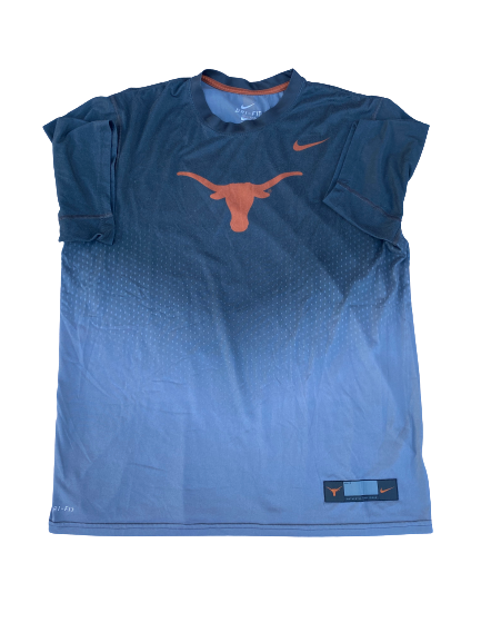 Dylan Haines Texas Football Team Exclusive Workout Shirt (Size L)