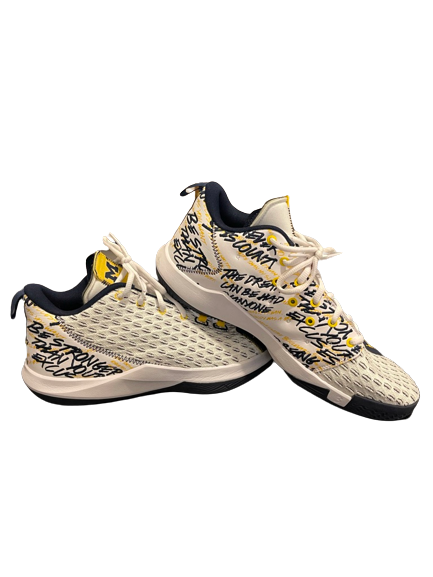 Eli Brooks Michigan Basketball Player Exclusive CP3 Shoes (Size 11.5) - New