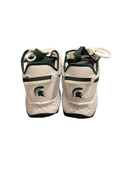 Gabe Brown Michigan State Basketball Player Exclusive Paul George Shoes (Size 14) - New