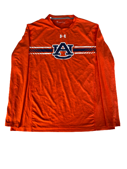 Ryan Davis Auburn Football Team Issued Long Sleeve Shirt (Size L)