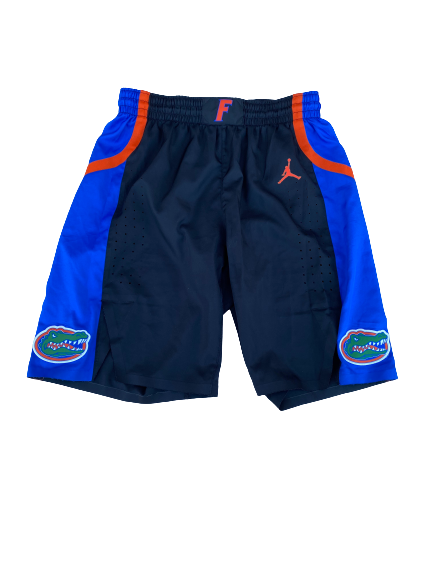 Scottie Lewis Florida Basketball 2019-2020 Season Game-Worn Shorts (Size 36)(Photo Matched)