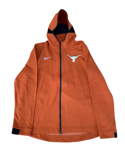 Blake Nevins Texas Basketball Team Issued Full-Zip Warm-Up Jacket (Size XL)