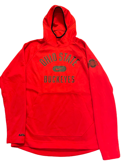 Jimmy Sotos Ohio State Basketball Team Exclusive "LeBron James Brand" Travel Sweatshirt (Size LT)