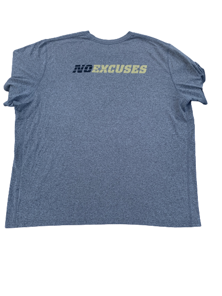 Jared Southers Vanderbilt Football PE "NO EXCUSES" T-Shirt (Size 3XL)