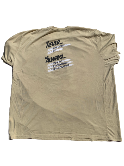 Jared Southers Vanderbilt Football PE T-Shirt (Size 3XL)