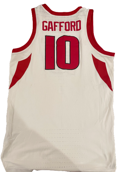 Daniel Gafford 2018-2019 Arkansas Basketball Game Worn Jersey - Photo Matched