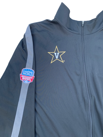 Jared Southers Vanderbilt Football "Independence Bowl" Full Zip Jacket (Size 3XL)
