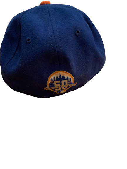 Chad Zurcher New York Mets 50th Anniversary Hat (Size 7)