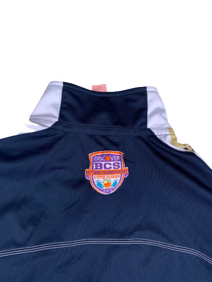 Scott Daly Notre Dame Football 2013 PE BCS Discover Bowl Jacket (Size XL)