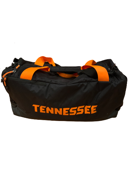 Justin Ammons Tennessee Baseball Duffle Bag With Player Tag
