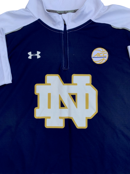 T.J. Gibbs Notre Dame Pre-Game Warmup (Size 2XLT)
