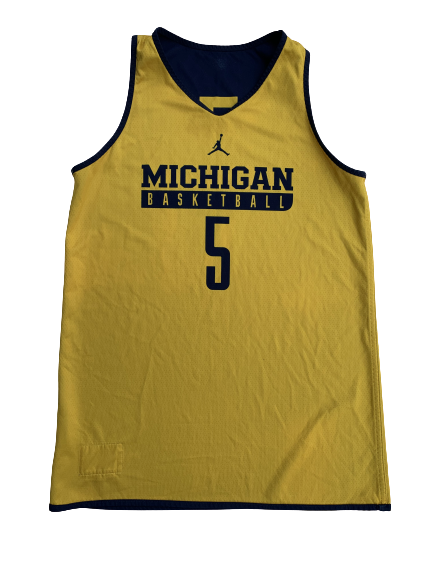 Kayla Robbins Michigan Basketball Practice Jersey (Size L)