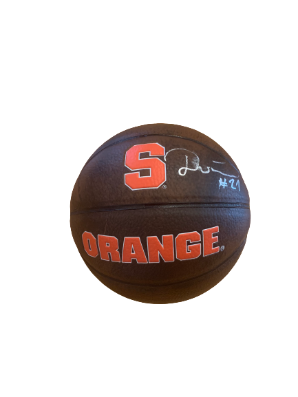 Marek Dolezaj Autographed Syracuse Mini Basketball