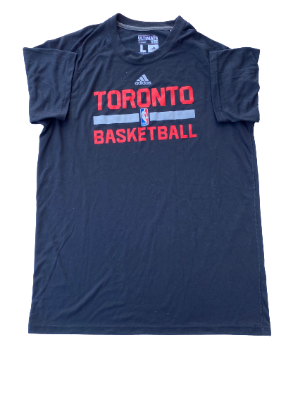 E.J. Singler Toronto Raptors Workout Shirt (Size L)
