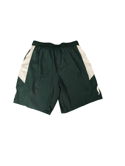 Cassius Winston Michigan State Basketball 2019-2020 Season Game-Worn Shorts (1/2/20)