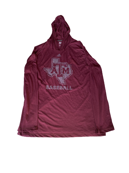 Mason Cole Texas A&M Baseball Team Issued Performance Sweatshirt (Size XL)