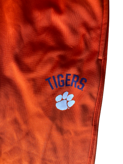 J.C. Chalk Clemson Football Team Issued Travel Sweatpants (Size XL)