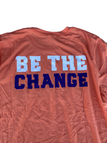 Cornell Powell Clemson Football "Be The Change" T-Shirt (Size XL)