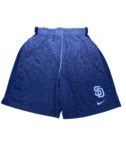 Hunter Jarmon San Diego Padres Team Issued Workout Shorts (Size L)