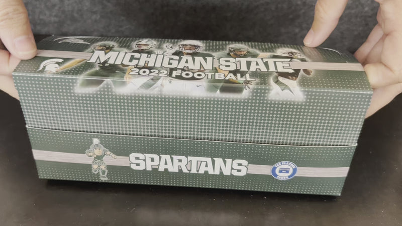 2022 Michigan State Football Trading Card Box Set
