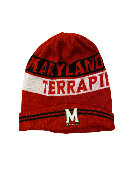 Keandre Jones Maryland Football Team Issued Beanie Hat